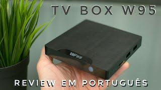 W95 TV Box Android Com um preço incrível Unboxing e Review [upl. by Alburg50]