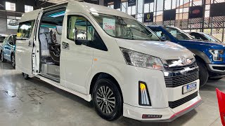 New TOYOTA HIACE Van 2024  Interior Exterior Details [upl. by Anilrahc285]