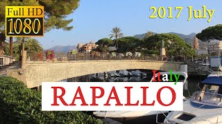 Rapallo Liguria Italy Walking Tour [upl. by Sew]