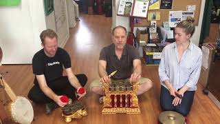 Balinese Gamelan Demonstration with Tim Gregory [upl. by Mont]