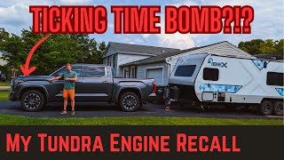 Owners Thoughts  My 2023 Tundras 34L Engine is Recalled [upl. by Marga]