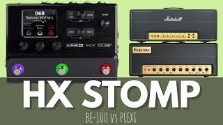 HX STOMP MODDED PLEXI AMPS DIALED IN Placater amp Brit Plexi Bright [upl. by Karame]