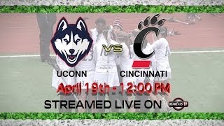 UC Womens Lacrosse hosts UConn April 19th 12pm [upl. by Atnahsal]