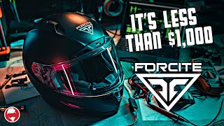 A SMART Helmet with BUILT IN front CAMERA  Forcite MK1 Smart Helmet Unboxing [upl. by Barraza260]