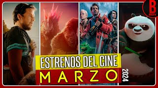 ESTRENOS del CINE MARZO 2024  Películas que se Estrenan en Marzo 2024 [upl. by Evslin]