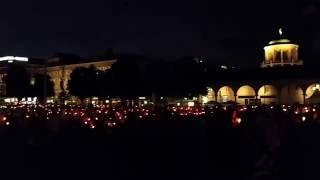 Deutscher Evangelischer Kirchentag 2015 Stuttgart Abendsegen Schlossplatz Stuttgart 05062015 [upl. by Llerryt]