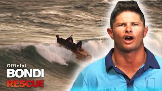 The Surfing TAG  Annual Surfing Day  Bondi Rescue S8 E13 [upl. by Gazo]