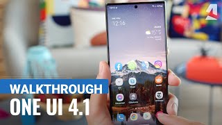 Samsung OneUI 41 on Android 12 Key features [upl. by Towny]