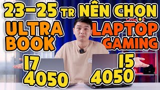 Ultrabook i7 13700H RTX 4050 hay Laptop Gaming i5 13500HX RTX 4050  LaptopWorld [upl. by Oesile]