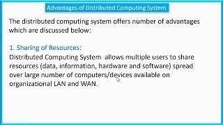 Distributed Computing System Meaning Advantages and Disadvantages [upl. by Anitak]