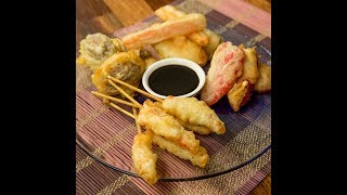 Shrimp and Vegetable Tempura [upl. by Garnes605]