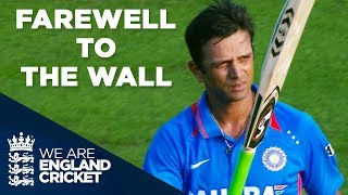 Farewell To The Wall Rahul Dravids Final ODI Appearance  England v India 2011  Highlights [upl. by Kidd]