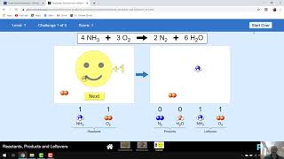 Phet Reactants and Products [upl. by Silvers]