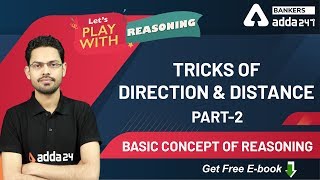 Direction Distance Tricks Part2  Reasoning Basic Concepts  Lets Play With Reasoning Day 3 [upl. by Sehguh]