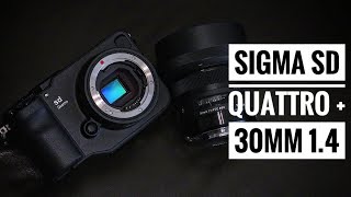 Sigma SD Quattro with Sigma 30mm f14 DC HSM [upl. by Tnahsarp234]