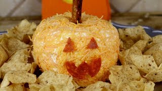 Pumpkin Cream Cheese Ball  Halloween Recipes [upl. by Yhpos]