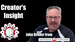 AdeptiCon 2024  Creators Insight  Imperial Terrain John Brader [upl. by Fira]