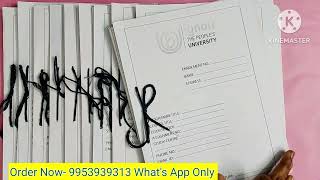 IGNOU assignment kaise banaye 20242025  BAG Ready to submit handwritten hardcopy 20242025 [upl. by Halie205]