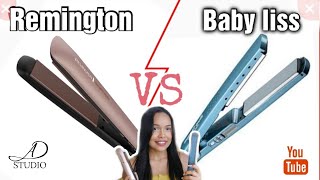 Cual plancha debo comprar Cual es mejor REMINTONG VS BABY LISS a prueba [upl. by Ingold924]