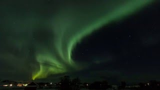 Aurora Borealis  Noorderlicht February 14th 2012 Lofoten Norway [upl. by Oler]