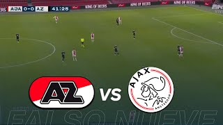 AZ ALKMAAR VS AJAX EN VIVO 🔴 [upl. by Austina]