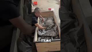 foam spray coated plastic viralvideo viralshorts packing diy [upl. by Nakeber]