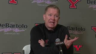 Head Coach Jerrod Calhoun Postgame Comments vs Detroit Mercy  February 28 2024 [upl. by Jamey29]