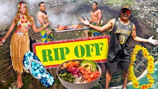 12 OAHU Scams Rip Offs Tourist Traps amp Mistakes Watch Before You Go To Hawaii in 2023 [upl. by Analise]