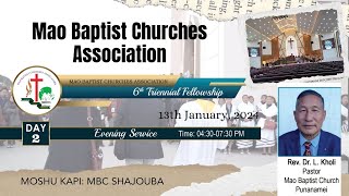 MBCA 6th Triennial Fellowship  Day 2  Evening Service [upl. by Cairns]