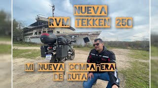 Así es la Nueva Tekken 250 de RVM Impresionantes cambios Test drive y review [upl. by Quita12]