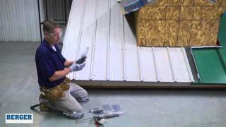 Installing Snow Guards for Exposed Fastener Metal Roofing [upl. by Airreis]