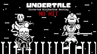 No hit Undertale Distorted Distinctive Destiny Boisterous Bellator Papyrus LUNATIC mode [upl. by Stent]