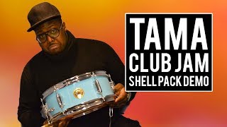 Tama Club Jam Shell Pack in Aqua Blue  Video Demo  Drumshack London [upl. by Gaudet]