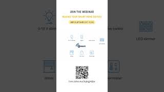 Onlinewebinar  Making Your Smart Home Device zwave zuno zunoshield iot smarthome [upl. by Towland170]