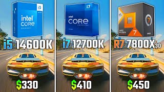 INTEL i514600K vs INTEL i712700K vs RYZEN 7 7800X3D  Test in 6 Games [upl. by Sands602]