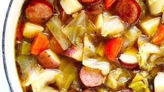 Cabbage Sausage and Potato Soup [upl. by Nomi114]