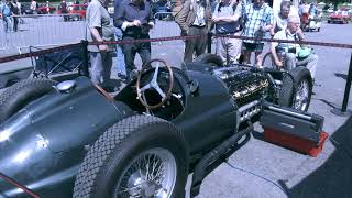 BRM V16 Starts Up at the Spring Autojumble National Motor Museum Beaulieu [upl. by Imuy]