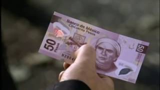 Billete de 50 pesos de la familia F  mariposa [upl. by Gnaw]