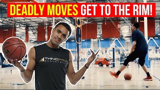 How to Top 5 Basketball Moves to GET TO THE RIM [upl. by Hairahcaz]