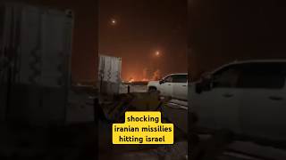 Irans missiles hitting israeliran attack israel today Al jazeeraytshortsviralshorts [upl. by Consalve]