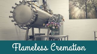 Flameless Cremation Water Cremation Alkaline Hydrolysis Facility and Explanation [upl. by Kelleher790]