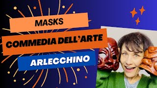 ARLECCHINO  Commedia dellArte with Dr Chiara DAnna Session 2  Practice [upl. by Aratehs803]