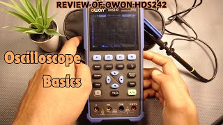 Best Oscilloscope under 15000 OWON HDS242  Review  Beginners Guide to use an Oscilloscope [upl. by Enialehs]