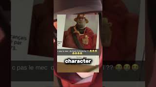 Soldier from Team Fortress 2 Appears in a French Textbook shorts gaming game tf2 teamfortress2 [upl. by Barthel213]