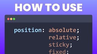 Learn CSS Positions in 4 minutes [upl. by Refenej]