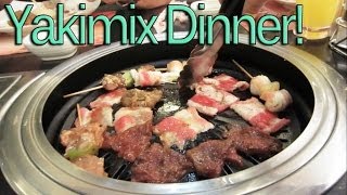 YAKIMIX DINNER November 1 2013 Vlog  makeupbykarlamisa [upl. by Moclam552]