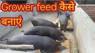 Grower feed कैसे बनाएं Grower feed formula [upl. by Nora]