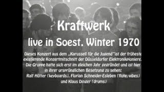 Kraftwerk  Live in Soest Germany November 1970 [upl. by Ehcropal]