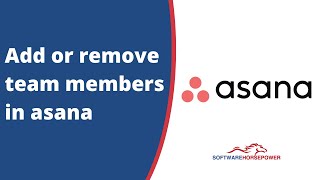 How to Add or Remove Team Members in ASANA  ASANA Manage Team Members [upl. by Olegna]