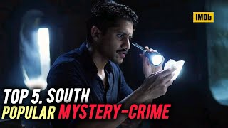 Top 5 South Crime thriller movies in Hindi [upl. by Rochus]